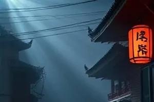 剧集《玻璃海岸线》画面，退潮后裸露的礁石与倒影
